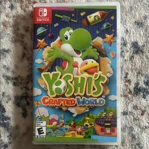 Yoshi's Crafted World Nintendo Switch Game - Colorful Adventure Platform